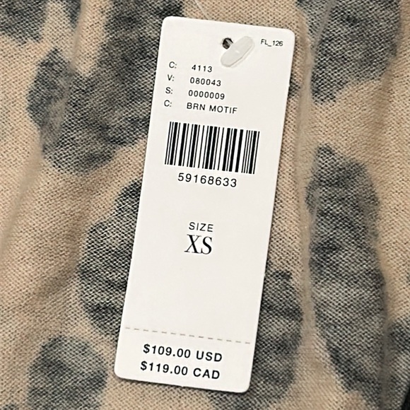 Anthropologie Sanctuary Leopard Cardigan NWT. XS - Picture 6 of 14